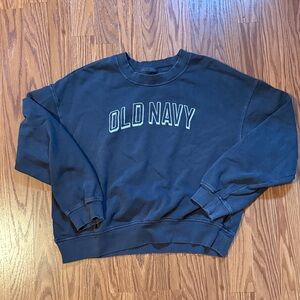 Old Navy Dark Blue Crewneck Sweater